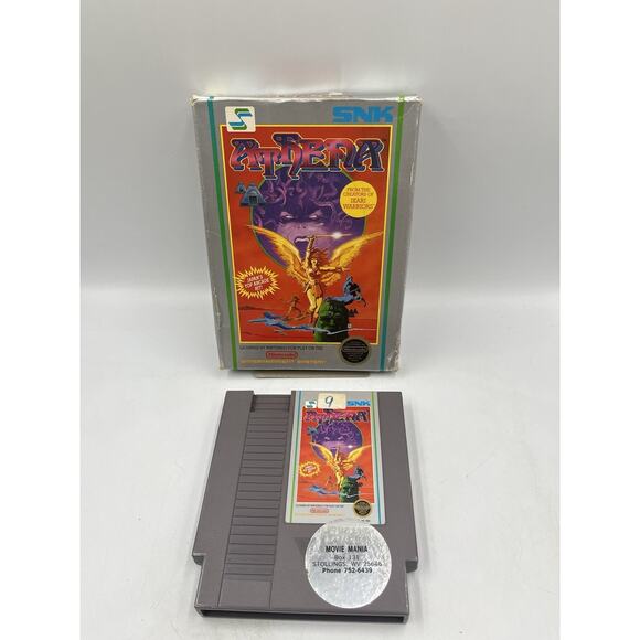 Athena (Nintendo Entertainment System, 1985) 5 Screw With Original Box - Picture 1 of 12
